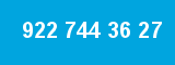 922 744 36 27 922 744 36 27